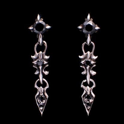 Boucles d'oreilles m�di�vales 