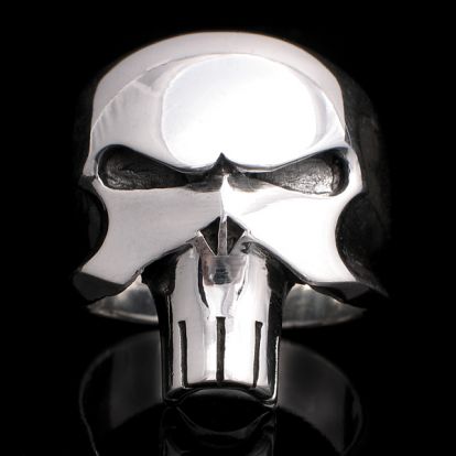 Bague cr�ne Punisher