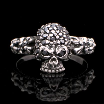 Bague memento mori