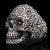 Bague calavera