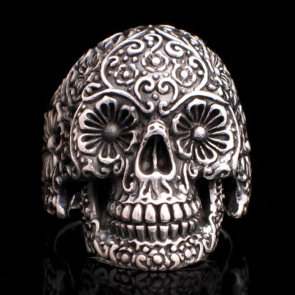 Bague calavera