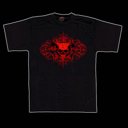 T-shirt cr�ne cornu