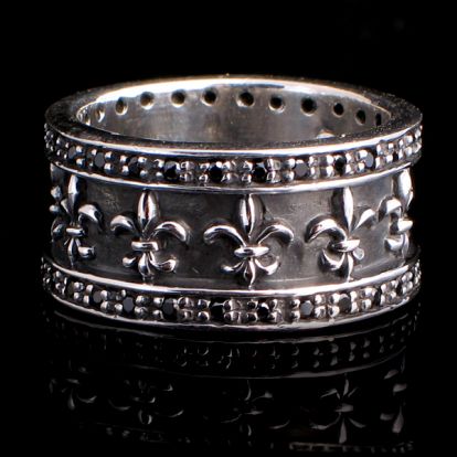 Anneau Fleurs de lys