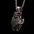 Pendentif coeur couronn