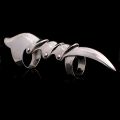 Bague armure griffe