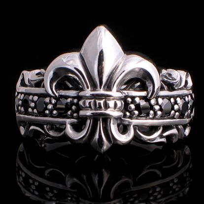 Bague fleur de lys