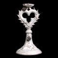 Gothic heart candleholder