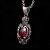 Pendentif pierre couronn�e